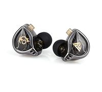 Linsoul QKZ x HBB 10mm Titanium-Coated Diaphragm HiFi In-ear Monitor Earphones with Semi-open Cavity, Detachable 2Pin Silver-plated Cable, Noise Canceling for Audiophile (Without mic)