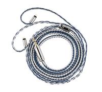 Linsoul Tripowin C-01 IEM Cable, 16 Core Hybrid Copper-Silver Earphone Cable, OFC and Silver-Plated Copper HiFi Replacement Cable for Wired Earbuds (2Pin, 3.5mm)