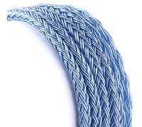 Linsoul Tripowin Zonie 16 Core Silver Plated IEM Cable, 2pin 0.78mm, 4.4mm | 1.25m SPC in Ear Monitor Wire, Earphone Upgraded Cords for 7hz Zero:2 Orchestra Lite Cadenza Hype4 Supermix4, Blue