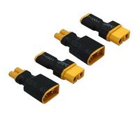 LINSYRC 2 Pairs XT30 to XT60 Plug RC Male Female Connector Adapter for RC FPV Drone Car Lipo NiMH Battery Charger ESC