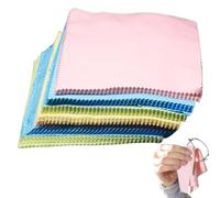 Lint Free And Ultra Fine Cleaning Cloth - 100 Soft Glasses Cloth | Reusable Glasses Screen Cleaner Clloth | Premium Microfiber Glases Cleaning Clooth | Ideal For Eyewear, Screens & Delicate Surfac