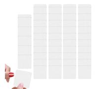 Lint Free Nail Wipes Super Absorbent Dry | Non-Woven Fabric for Super Absorbent Portable Travel Fingernail Varnish Remover Eyelash Extension Nail White 100 tablets