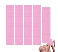 Lint Free Nail Wipes Super Absorbent Portable Eyelash Extensions Wipes | Nail Varnish Remover for Gel Nail Lacquer Remover Pads, Eyelash Extensions Wipes, Removing Nail Lacquer Hot Pink 100 tablets