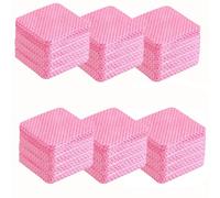 Lint Free Wipes For Nails, Lint-Free Nail Wipe Pads, UV Gel Absorbent Remover Wipes Meltblown Nail Polish Cleaning Remover Wipes for DIY Nail, Eyelash, Lip Home Use - Pink