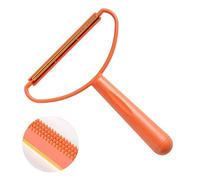 Lint Remover Clothes Portable Shaver Pet Roller Fuzz Fur Trimmer Reusable Carpet Scraper Jumper Hair Manual Cleaner Stock Bobble Blue Orange UK Brand (Orange)