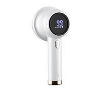 Lint Remover Electric 8w Fabric Lint Shaver Type-C USB Rechargeable Pilling Bobble Remover Effective for Dress Coats Sweater Couch Bed Sheet Trousers Blanket with 2 Replacement Heads (White)