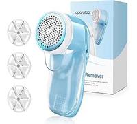 Lint Remover Fabric Shaver, Bobble Remover for Clothes Lint Remover Debobbler Clothes Shaver 2-In-1 Lint Roller Wool Defuzzer Fluff Remover Quick and Effective (3 Blades Included) (Dark Blue)