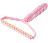 Lint Remover Portable Clothes Coat Epilator Fuzz Fabric Sweater Shaver Roller Brush Tool Pink Attractive