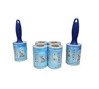 Lint Roller 20 Metre With Refill (x2 20 metre rolls and 1 handle) Polypack polythene Ltd