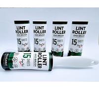 LINT ROLLER 5 REFILLS FLUFF HAIR REMOVER REMOVAL