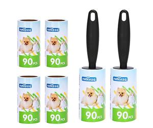 Lint Roller Pet Hair Removal 540 Sheets Extra Sticky Cleaner Remover for Clothes Car Seat Sofa Pack of 6 Refills