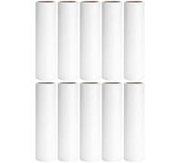 Lint Roller Refills 9.45 inch, Bulk Pack of 10 Rolls Large Pet Hair Sticky Roller Refills for 9.4 inch to 9.5 inch Wide Floor Lint Rollers, Extra Sticky 600 Sheets Total