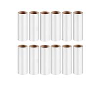 Lint Roller Refills for Pet Hair -1080 Sheets(12packs), 6.3 in Long,1.5 in Diameter,Extra Sticky for Clothes Dog &Cat Hair