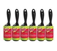 Lint Roller Removes lint, fur, fuzz and other debris from clothing and upholstery(Pack of 6, 56 sheets on each roll)