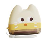 Lint Roller - Reusable 2 in 1 Washable Pet Hair Roller Cute Design for Clothing, Fabric, Furniture, Sofa, Bed, Clothing, Travel, Upholstery, Tool