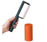 Lint Rollers and Refill Kit, Portable 3 Interchangeable Hair Removal Roller for Pet Hair, Dust Roller, Cleaning Brush, Hot Melt Adhesive Paper for Pet Hair, Clothes, Carpets