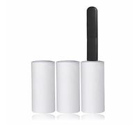 Lint Rollers Heavy Duty Lint Roller Set Refillable Sticky Cleaner Pet Hair Removal For Removing Dust Fur Fluff Dirt From Clothes Bed Furniture Carpet Travel Essentials Home Accessories (Pack Of 3)