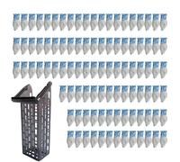 Lint Sieve for Washing Machines - Pack of 100 Fine Mesh and Reusable, Washing Machine Water Filter Fluff Remover - For Home, Apartment, Hotel, Laundry, Drum Washing Machine and Floor Cleaning