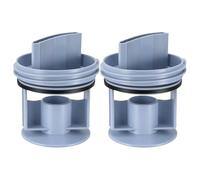 Lint Sieve Washing Machine Compatible with Bosch Siemens Constructa Neff | 00647920 lint sieve filter sieve insert, washer dryer replacement part lint sieve drain pump diameter 64 mm blue with seal