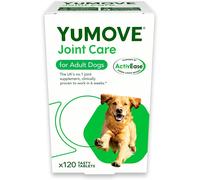 Lintbells YuMOVE Dog Tablets Supplement 120 for Stiff Adult Dogs Hip and Joint