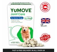 Lintbells YuMOVE Dog Joint Supplement for Stiff Older Dogs - 120 Tablets UK StoK