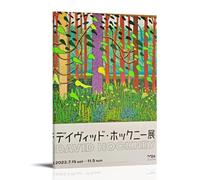 LINTEZHG DAVID HOCKNEY Art Poster Decorative Painting Canvas Wall Art Living Room Poster Bedroom Painting Wall Art Picture Print Modern Family Room Decor 08 x 12 Inches (20 x 30 cm)