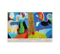 LINTEZHG DAVID HOCKNEY The Other Side Poster Decorative Painting Canvas Wall Art Living Room Poster Bedroom Painting Wall Art Picture Print Modern Family Room Decor 24 x 36 Inches (60 x 90 cm)