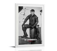 LINTEZHG JET LI THE EXPENDABLES 3 SIGNED Poster Decorative Painting Canvas Wall Art Living Room Poster Bedroom Painting Wall Art Picture Print Modern Family Room Decor 12 x 18 Inches (30 x 45 cm)