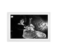 LINTEZHG MARC BOLAN SIGNED (2) Poster Decorative Painting Canvas Wall Art Living Room Poster Bedroom Painting, Wall Art Picture Print Modern Family Room Decor 08 x 12 Inch (20 x 30 cm)