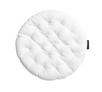 Linum - Pepper Seat Cushion 37 cm, White - White