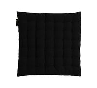 Linum - Pepper Seat Cushion 40x40 cm, Black - Black