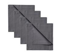 Linum Robert napkins 4-pack Granite grey
