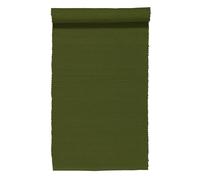 Linum - Uni Table Runner, Olive Green - Olive Green