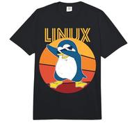 Linux Admin Cool Penguin Nerd Informatics Comfort Colors Adult Heavyweight T-Shirt