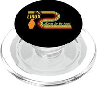 Linux Born to be Root the Nerd Sky for Computer Scientist Admin PopSockets PopGrip for MagSafe
