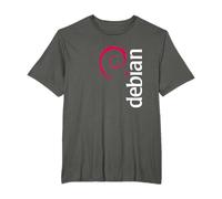 Linux Debian lovers tee Spiral Logo Open Source Os T-Shirt