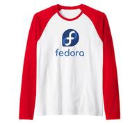 Linux Fedora lover T-Shirt tagline & Logo Open Source Os tee Raglan Baseball Tee