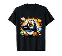 Linux Funny Terminal Disaster Open Source Code T-Shirt