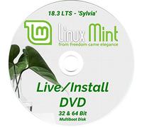 Linux Mint 18.3 Sylvia 2018 Bootable Live / Install DVD - 32 / 64 Bit