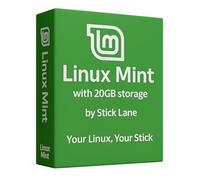Linux Mint 32GB USB Stick - 20GB Persistance Portable Operating System, Saves Files & Settings, No Installation Required, Plug & Use on Most PCs and Laptops