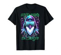 Linux Penguin Hacker Digital Privacy Advocate Style T-Shirt