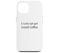 Linux Sudo Apt-Get Install Coffee Sysadmin IT Admin Humor Case for iPhone 13