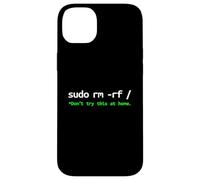 Linux Sudo rm rf Programmer, Engineer, Opensource Funny Case for iPhone 14 Plus