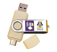 Linux Tails OS Bootable USB Flash Thumb Drive with Persistence Storage for Anonymous Internet Access with no Censorship - Secure Your Privacy (32GB)