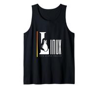 Linux Tux tee Penguin Open Source Freedom Developer Tank Top