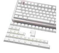 Linvimia Angled Translucent Side Print Keycap Set 137Key Compatible Most Mechanical Keyboards Mechanical Keyboard Keycaps