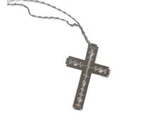 Linvimia Artisanal Glass-Finish Drill Chain in Shimmering Polyacrylate for Urbans Fashion & Youth Subculture Accessories Necklace
