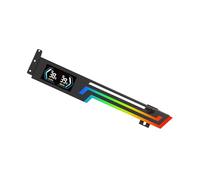Linvimia Duty GPU Brackets with Real Time Temperature and 5V 3Pin RGBs Lighting for Gaming Builds RGBs Graphics Card Stand