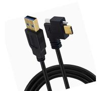 Linvimia Left Right USB Type C Data Cable Screw Fastening Technology Ensures Stable Connection for Industrial Application Screw Fixed USB Cable