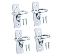 Linvimia Multipurpose Iron Hanging Hook Heavy Duty Wall Mounted Feed Bucket Holder Stable Bucket Hook with Screws Enduring Stable with Screws